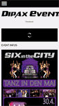 Mobile Screenshot of dipax-events.de